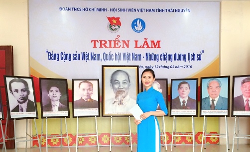 Bạn Nguyễn Thị Ngọc Yến, lớp Ngữ Văn D – K50 trường Đại học Sư phạm, Đại học Thái Nguyên.